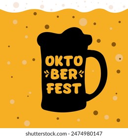 Oktoberfest beer festival. Oktoberfest Festival. Oktoberfest vector.