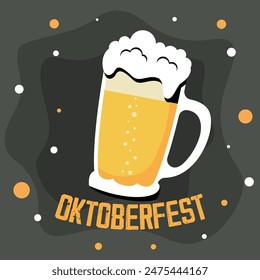 Oktoberfest beer festival. Oktoberfest Festival. Oktoberfest vector.