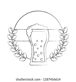 oktoberfest beer germany flag emblem