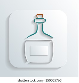 Oktoberfest beer icon vector