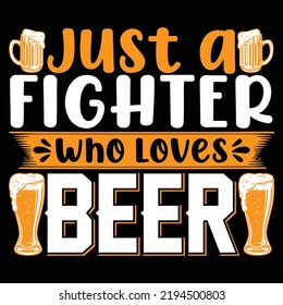 Oktoberfest Beer T-Shirt Design Vector