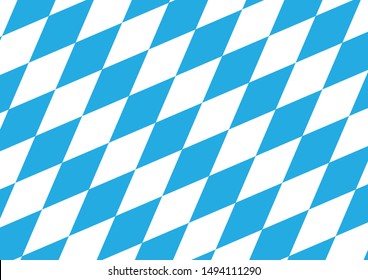 OKTOBERFEST blue Abstract geometric seamless pattern. October festival Vector blue color ornament Germany's Octoberfest world's biggest wine festival Seamless Oktoberfest & Bavarian flag pattern 2019.