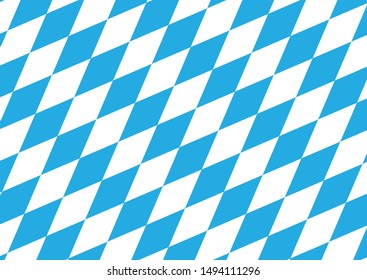 OKTOBERFEST blue Abstract geometric seamless pattern. October festival Vector blue color ornament Germany's Octoberfest world's biggest wine festival Seamless Oktoberfest & Bavarian flag pattern 2019.