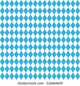 Oktoberfest blue rhombus background. Vector illustration eps10