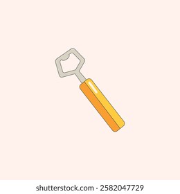 Oktoberfest Bottle Opener Clean Illustration for design needs, Landing Pages, Animation, Apps, Presentations, Content Creator and other Promotions