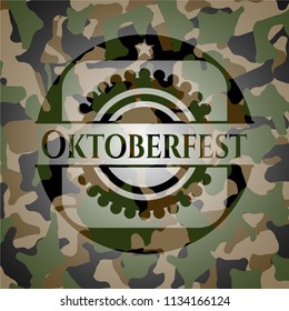 Oktoberfest camouflage emblem