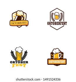 Oktoberfest Carnivals Logo Design Vector