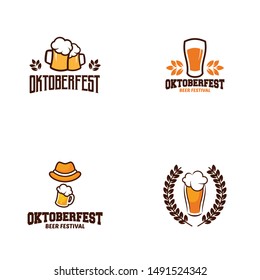 Oktoberfest Carnivals Logo Design Vector