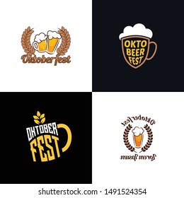 Oktoberfest Carnivals Logo Design Vector
