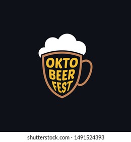 Oktoberfest Carnivals Logo Design Vector