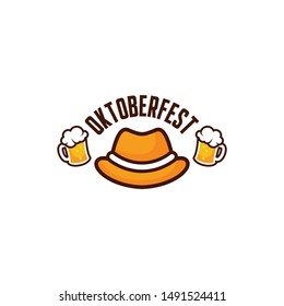 Oktoberfest Carnivals Logo Design Vector