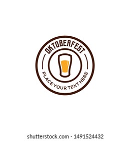 Oktoberfest Carnivals Logo Design Vector