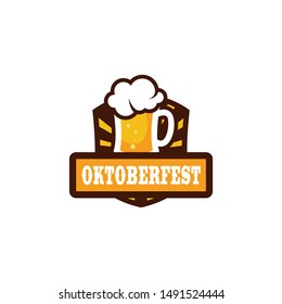 Oktoberfest Carnivals Logo Design Vector