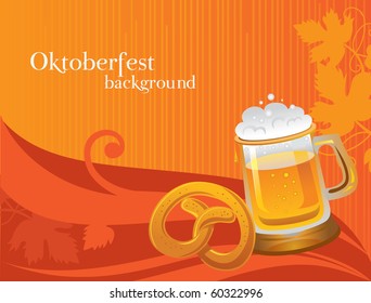 Oktoberfest celebration background