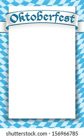 Oktoberfest celebration design background