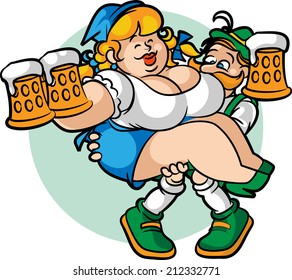 Oktoberfest Couple