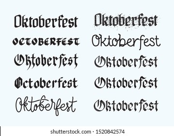 Oktoberfest design, Beer Festival illustration