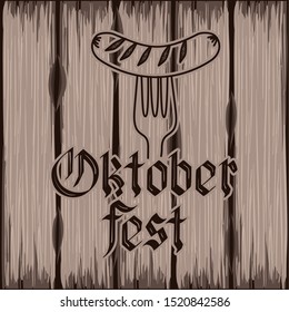 Oktoberfest design, Beer Festival illustration