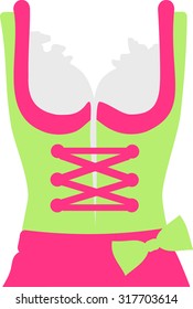Oktoberfest dirndl pink