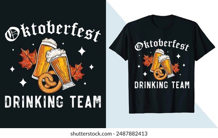 Camiseta del equipo de bebedores de Oktoberfest, Cerveza de Equipo de bebida polaca, camisetas del festival de cerveza alemán