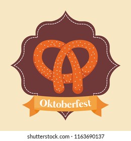 Oktoberfest festival design with icon vectot ilustration