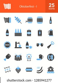 Oktoberfest Filled Icons
