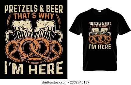 Oktoberfest german gifts t shirt design template