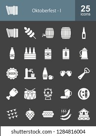 Oktoberfest Glyph Icons