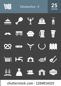 Oktoberfest Glyph Icons