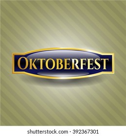 Oktoberfest golden badge