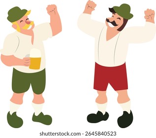 Oktoberfest Feliz Celebração da Cerveja Masculina Oktoberfest