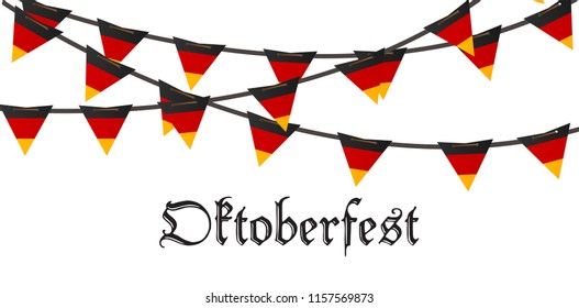 Oktoberfest holiday beer illustration background. Bavarian munich decoration event festive German isolated white. Glass carnival invitation vector party template. Autumn lettering fest poster banner. 