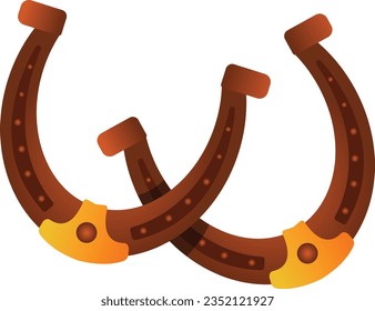 herraduras de oktoberfest, fondo plano vectorial para la celebración del festival de cerveza oktoberfest