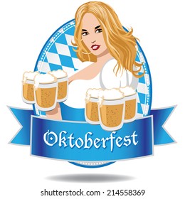 Oktoberfest icon EPS 10 vector