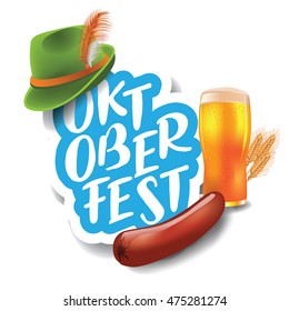 Oktoberfest Icon. EPS 10 vector.