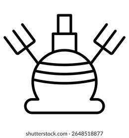 Ícone do oktoberfest Contornar marca de logotipo isolada