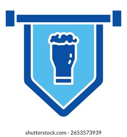 Conjunto de ícones do Oktoberfest com coleção de vários estilos