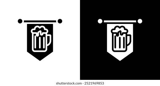 oktoberfest icon set vector illustration