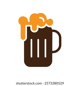 oktoberfest icon web design in vector