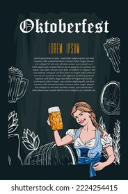 oktoberfest illustration vector glass and beer fest oktober