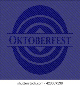 Oktoberfest with jean texture