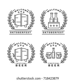 Oktoberfest  label set