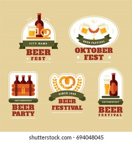 Oktoberfest labels