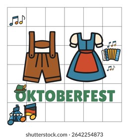 página inicial do oktoberfest para web, mídia social ou ativo