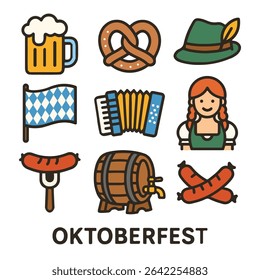 página inicial do oktoberfest para web, mídia social ou ativo