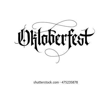 Oktoberfest Lettering 1