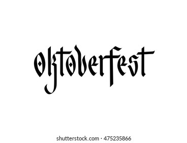 Oktoberfest Lettering 4