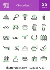 Oktoberfest Line Icons