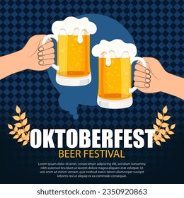 Oktoberfest is a lively and iconic beer festival held annually in Munich, Germany, where people gather to enjoy traditional German culture.