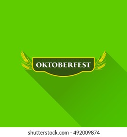 oktoberfest logo. beer festival